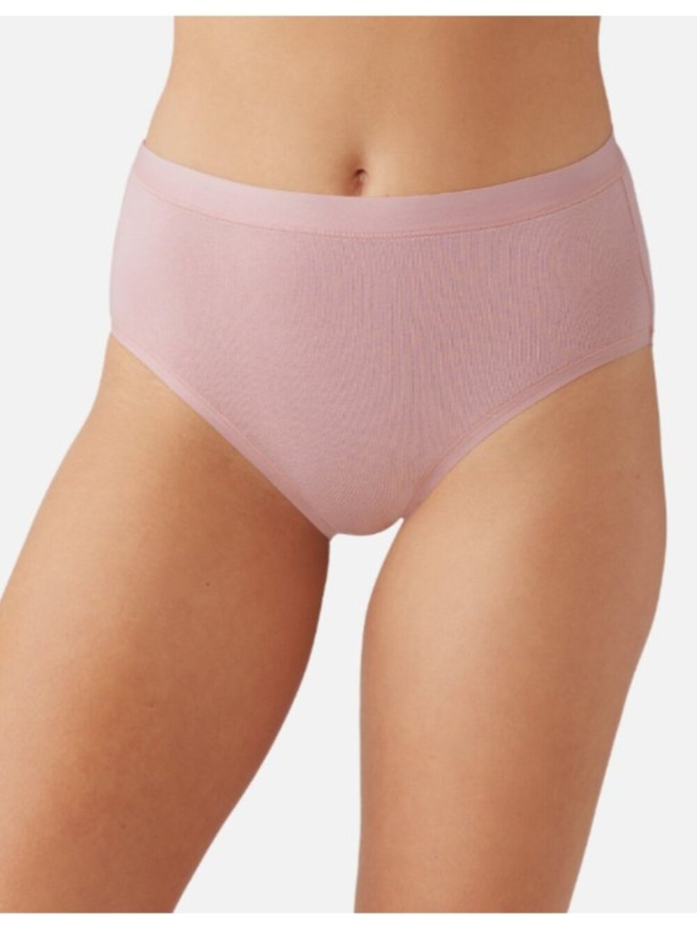 Wacoal 875362 Understated Cotton Full Brief Panties Pink Women's M Medium NEW